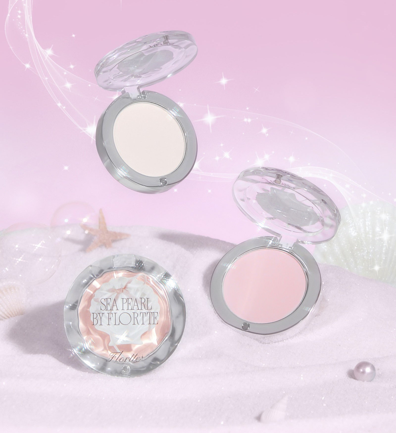 FLORTTE Sea Pearl Collection Single-color Highlighter T5883