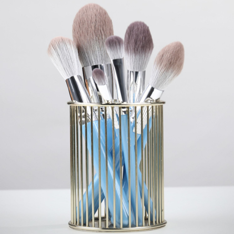 FIX+ Blue Wind Chime Collection Professional Makeup Brush 13 Pcs Set T4924