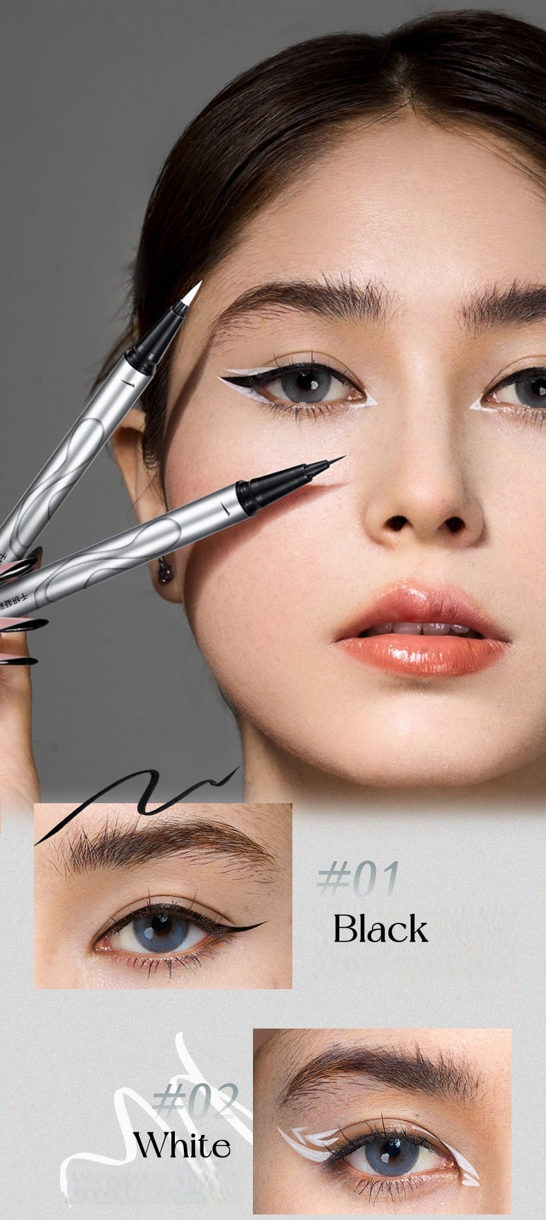 QianYan Long-wear Waterproof Fine Eyeliner Pen T5045
