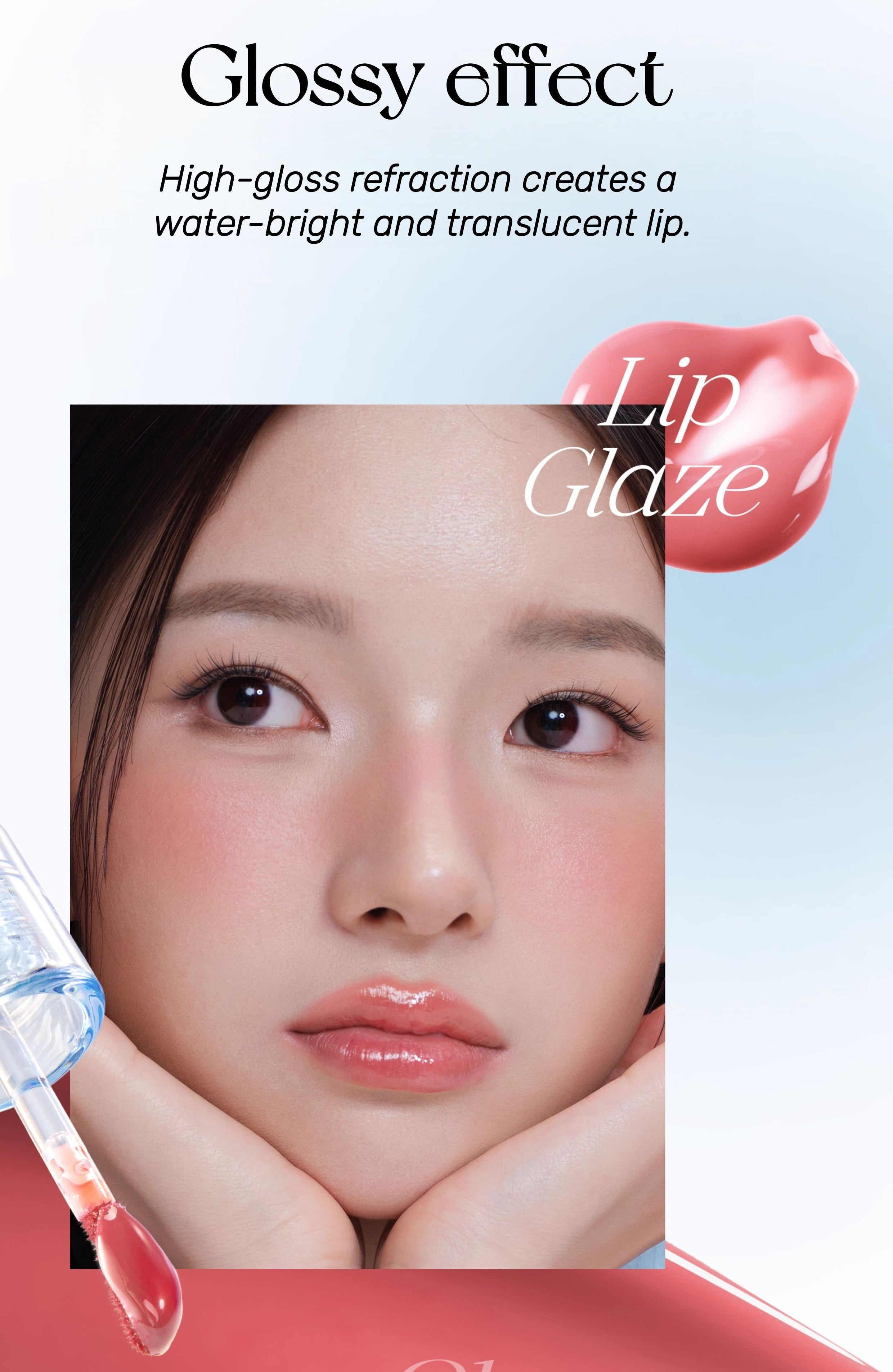 MOOEKISS Long-wear Moisture Glossy Mirror Lip Glaze T5274