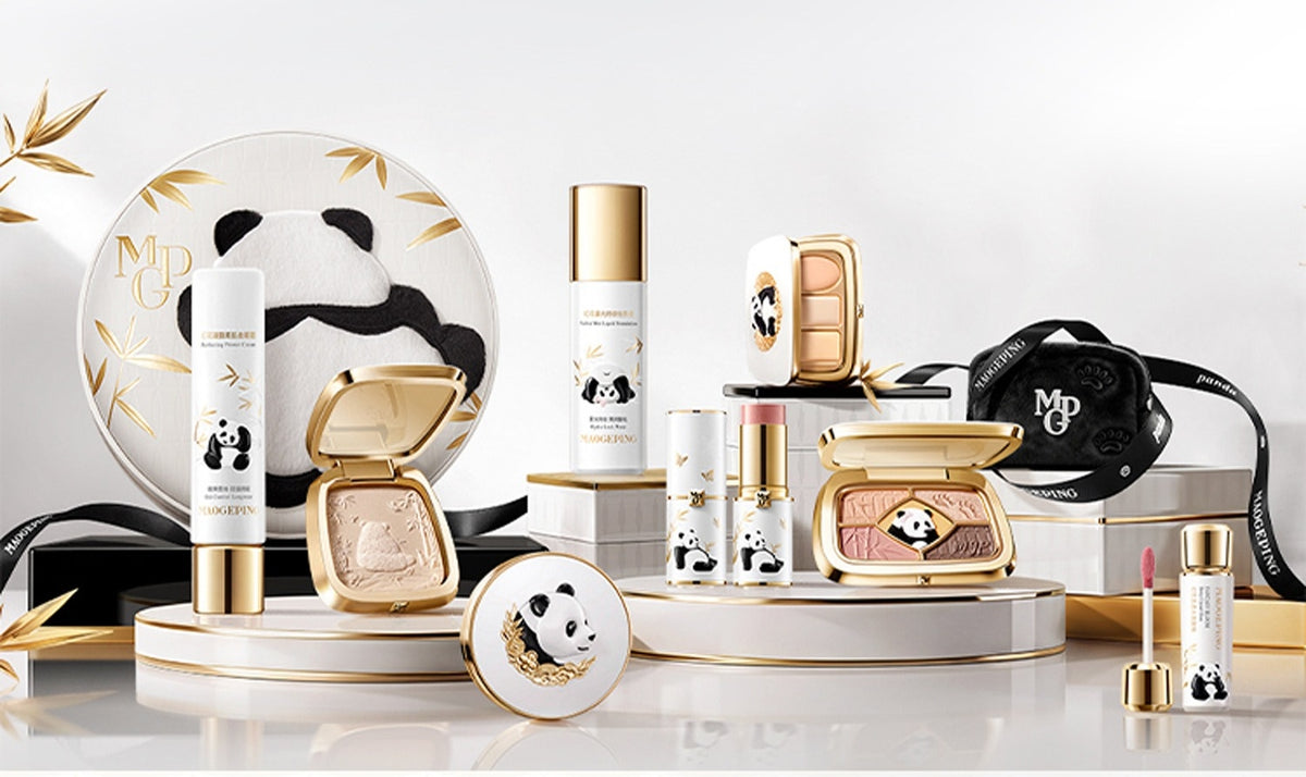 MAOGEPING X Panda Creation Long-wear 3-color Concealer Palette T5992