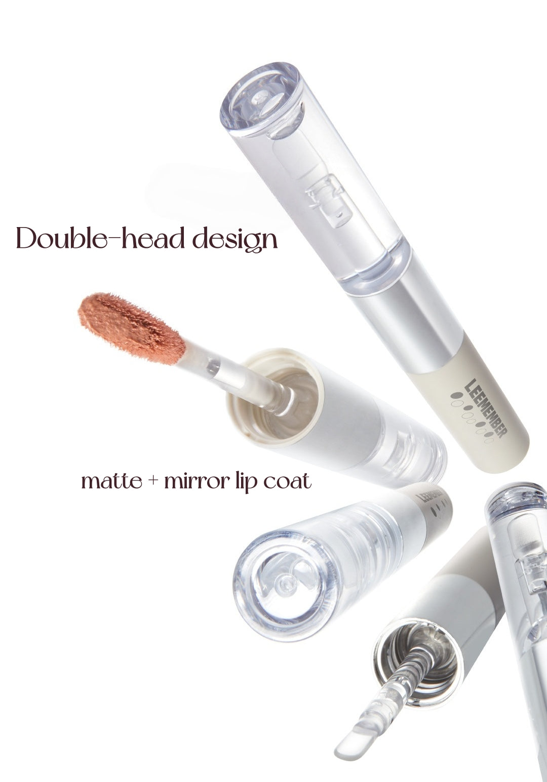 LEEMEMBER Red Wine Collection Matte & Glossy Lip Glaze T5535