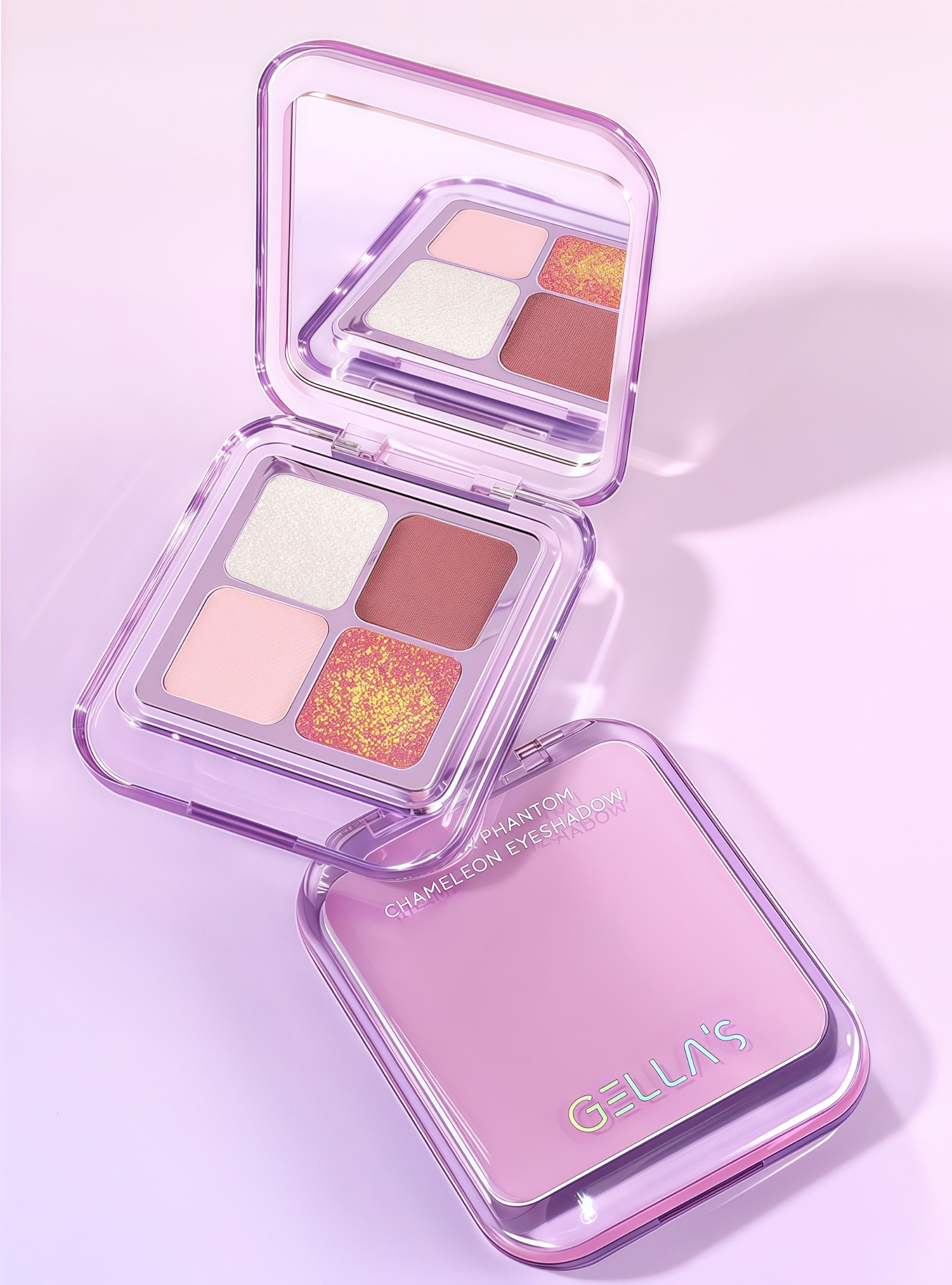 GELLA'S Color Phantom 4-color Chameleon Eyeshadow Palette T4583
