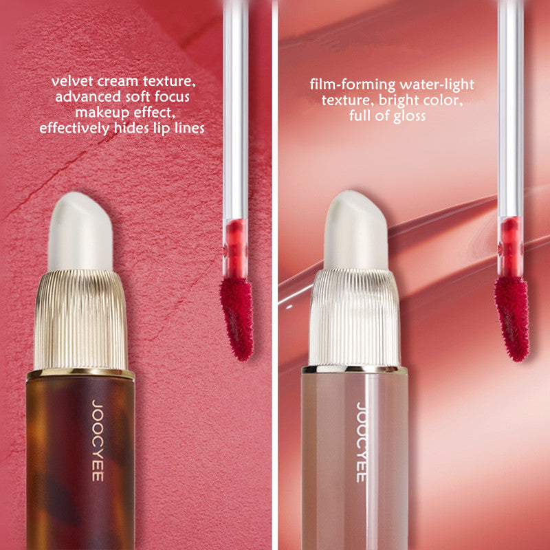 JOOCYEE Amber Double-head Matte & Mirror Lip Gloss T4095