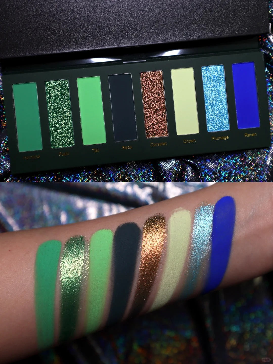 Narimi Jackdaw 8-Color Chameleon Eyeshadow Palette (7.0) T4042
