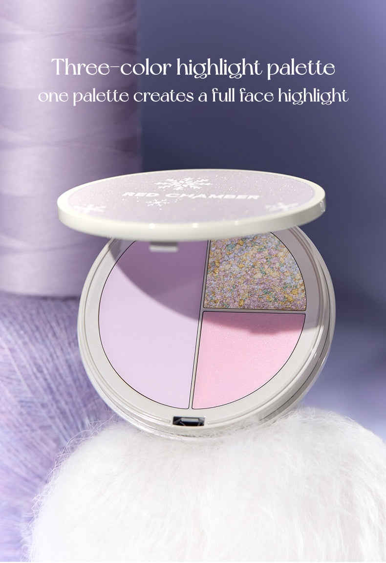 RED CHAMBER Snow Shadow Collection Highlighter & Eyeshadow & Makeup Cream 5412