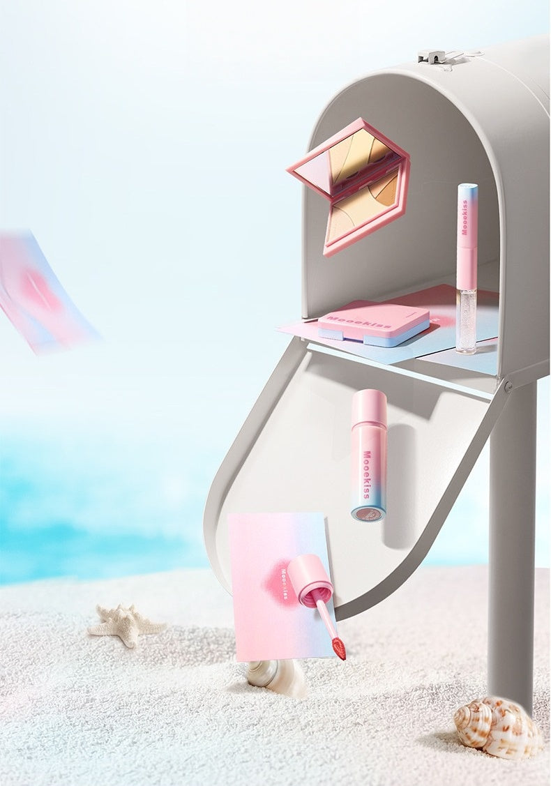 MOOEKISS Pink Blue Collectio 5-color Eyeshadow Palette T5672