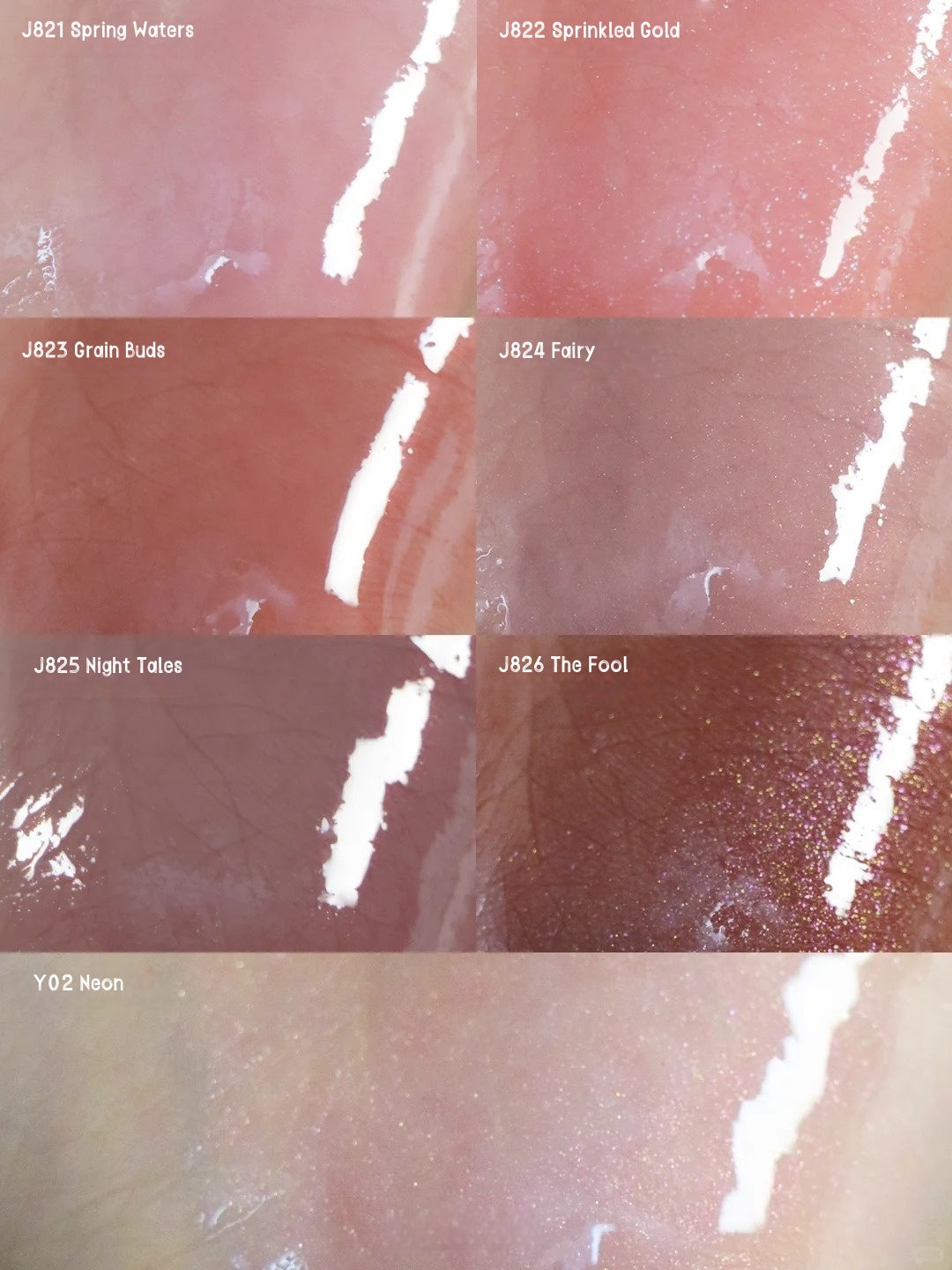 Girlcult Peach Blossom Utopia Collection Fantasy Mirror Lip Gloss T5693