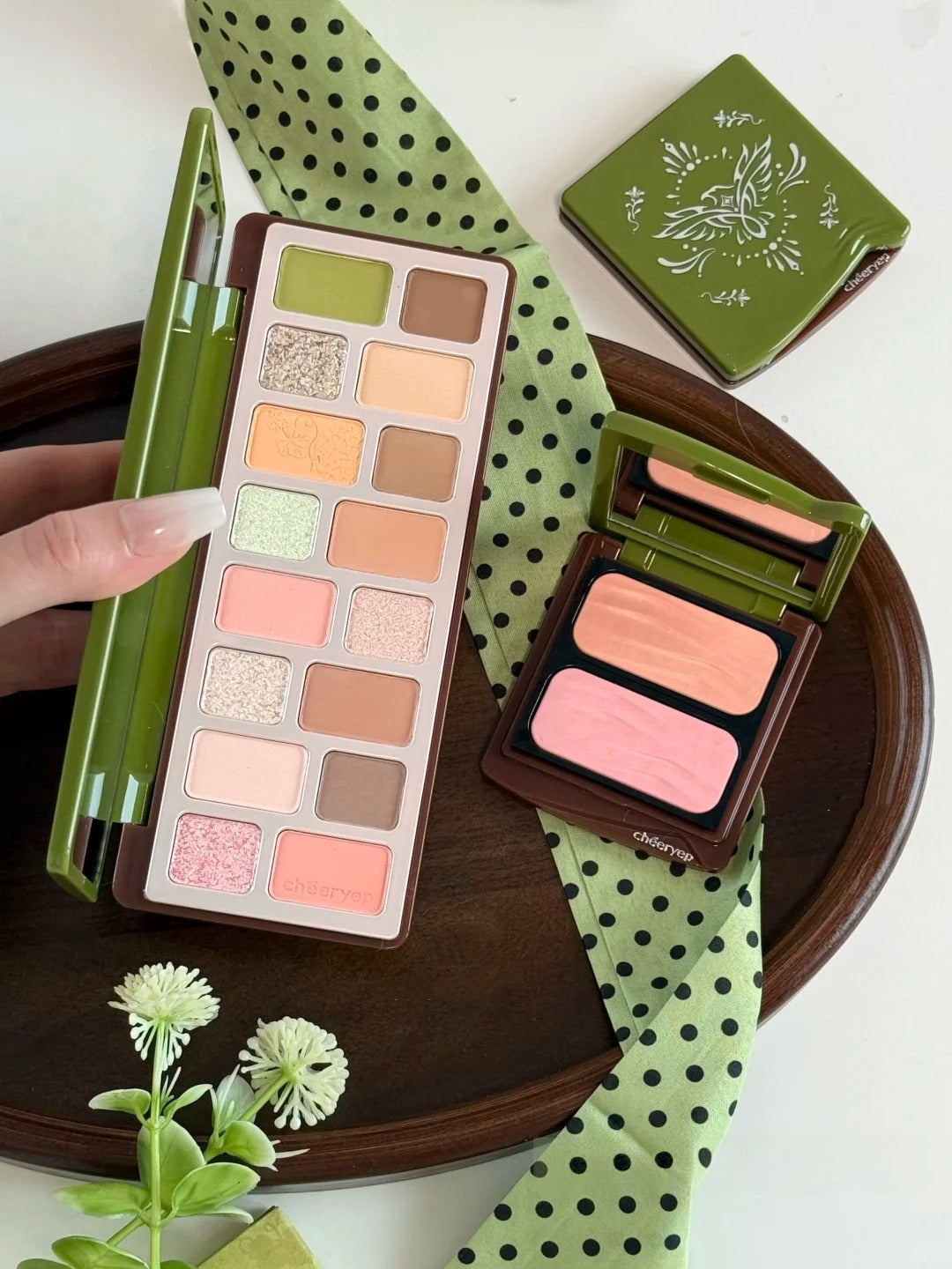 QianYan Spring Blooms in Her Collection Eyeshadow & Blusher T5638