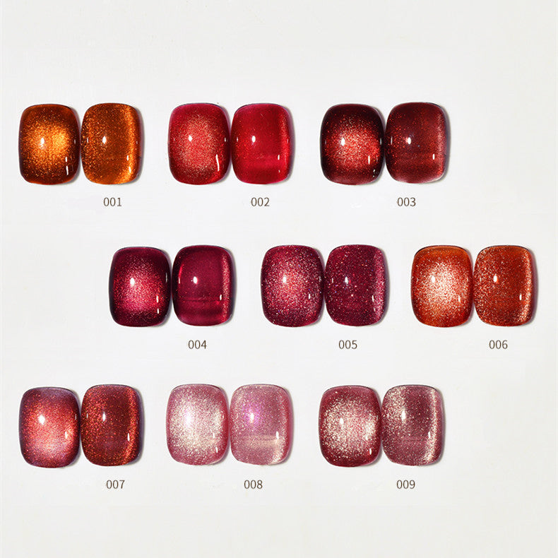 KellyKessa 15ml Queen of Hearts Small Bulb Cat Eye Gel Polish T4066