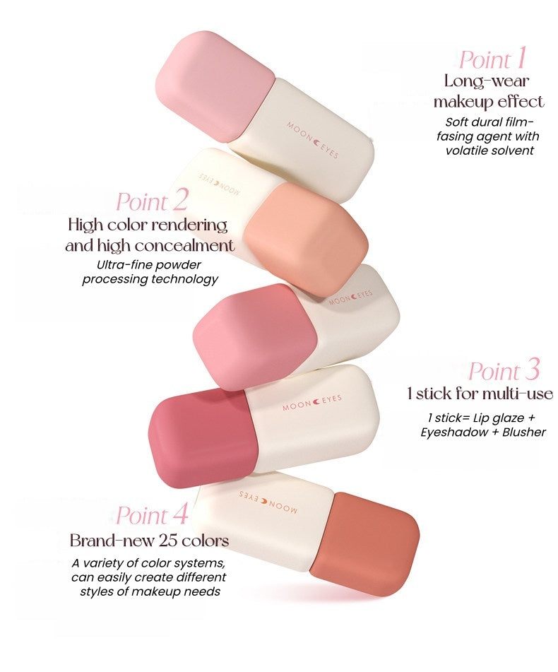 MOONEYES Color Diary Collection Multi-use Matte Lip Glaze T5529