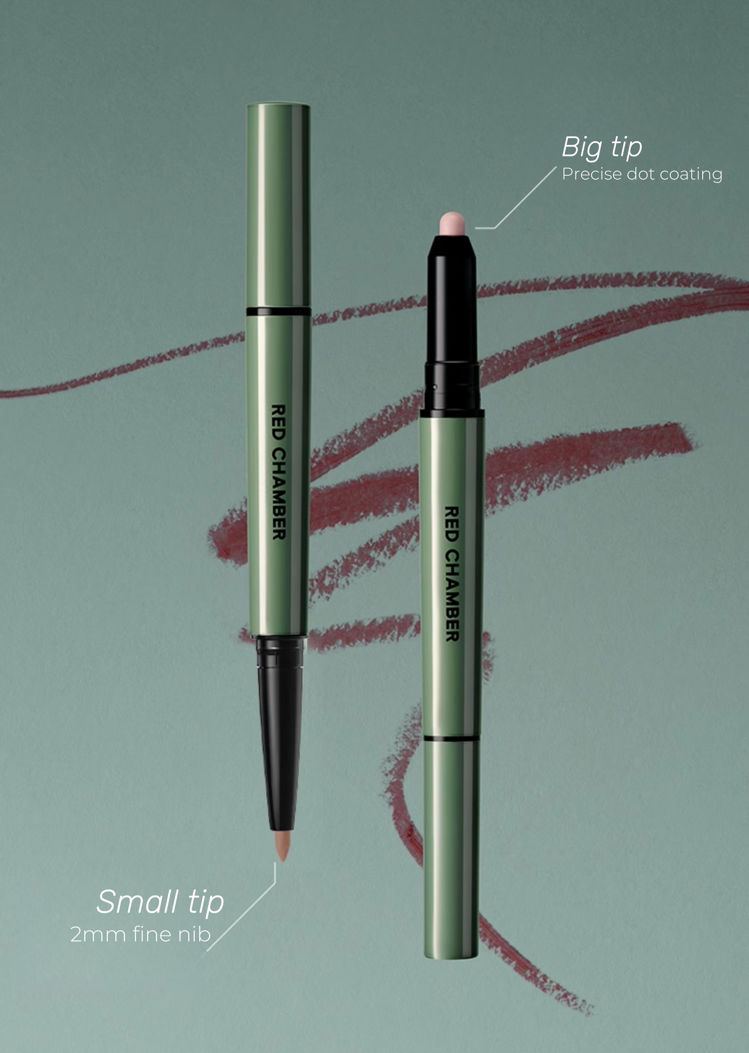 RED CHAMBER Multi-use Makeup Pen For Blusher & Eyeshadow & Lipstick T4575