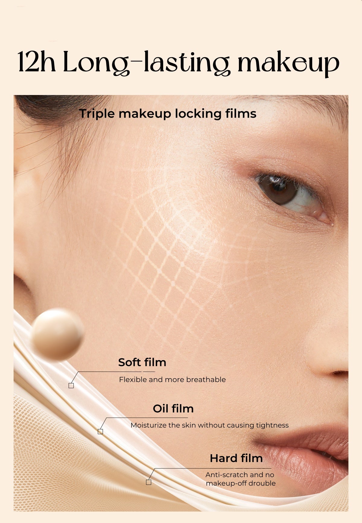 Funny Elves Long-wear Concealer Air Cushion Foundation T4830