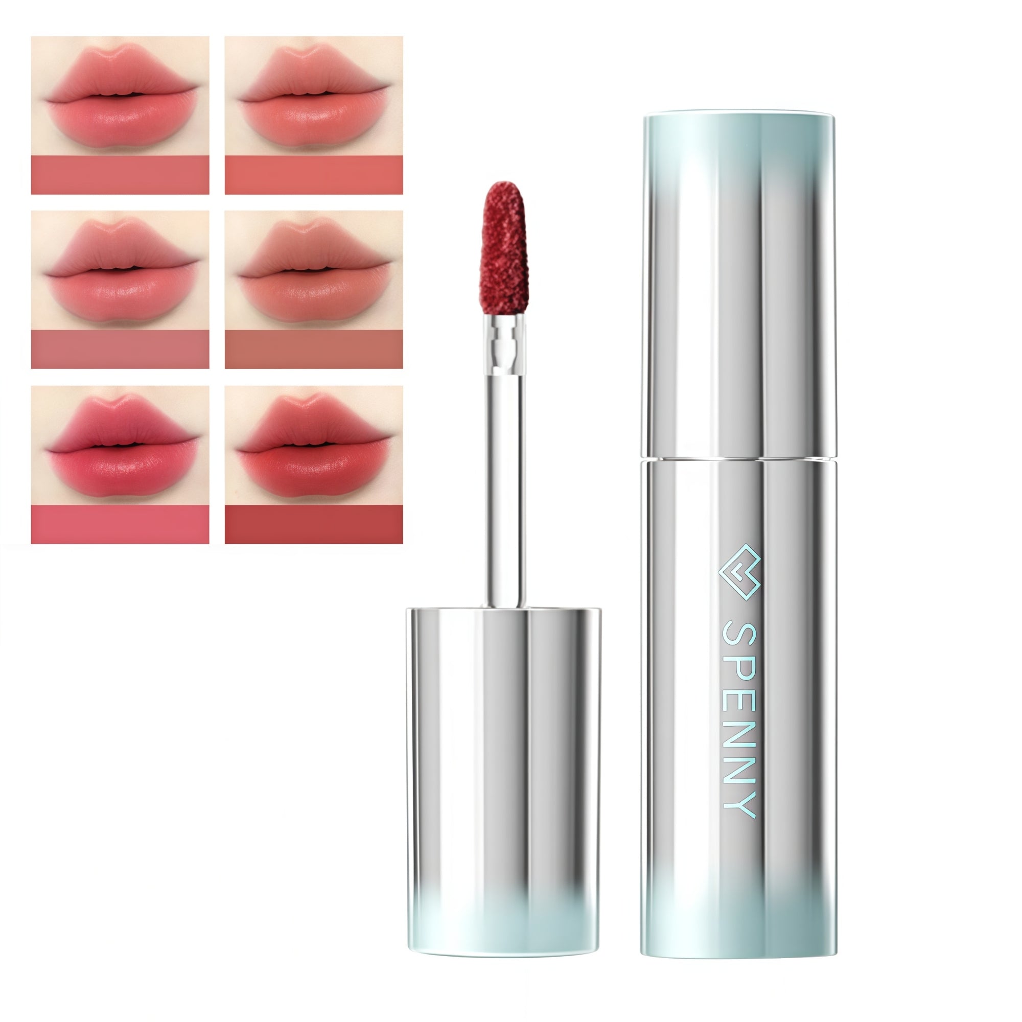 SPENNY Lake Vine Echo Collection Glossy Matte Lip Cream T5684