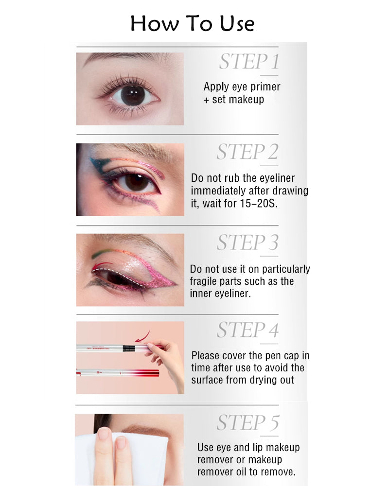 QianYan Fantasy Dreamland Chameleon Eyeshadow & Eyeliner Pen T4217