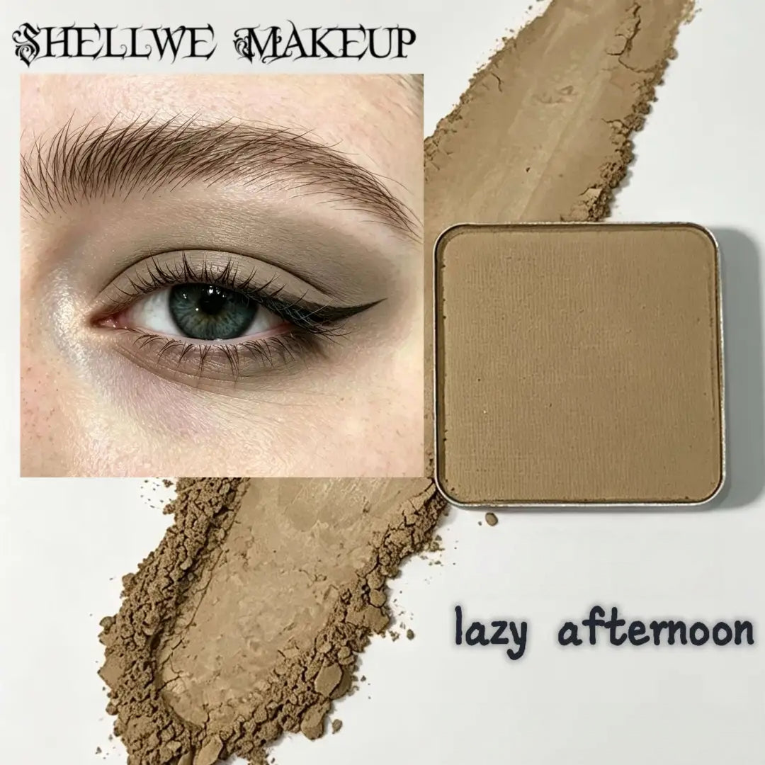 SHELLWE MAKEUP Single-color Eyeshadow Palette T5936