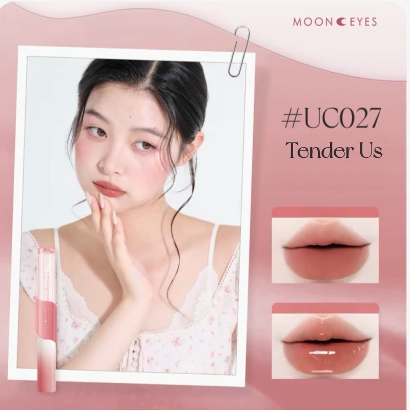 Mooneyes Color Diary Collection Matte & Glossy Double-head Lip Glaze T6028