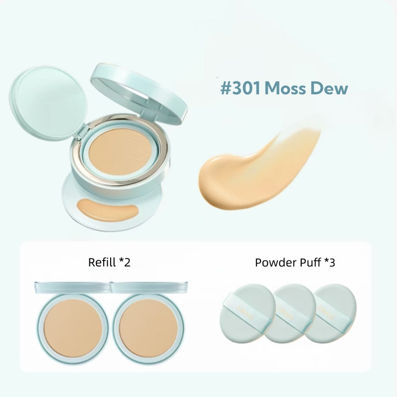 TIMAGE Long-wear Skin-fitting Twins Air Cushion Foundation T6064
