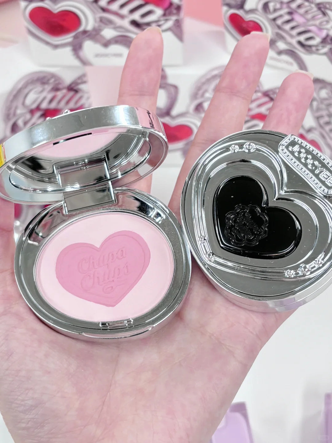 JOOCYEE X Chupa Chups Spicy Sweetheart Makeup Blusher T3983