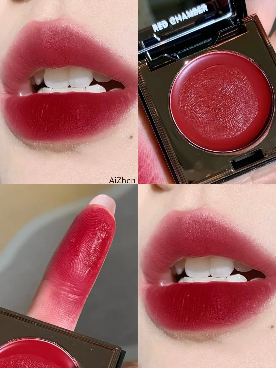 RED CHAMBER Multi-Use Makeup Cream For Blusher & Eyeshadow & Lipstick T4247