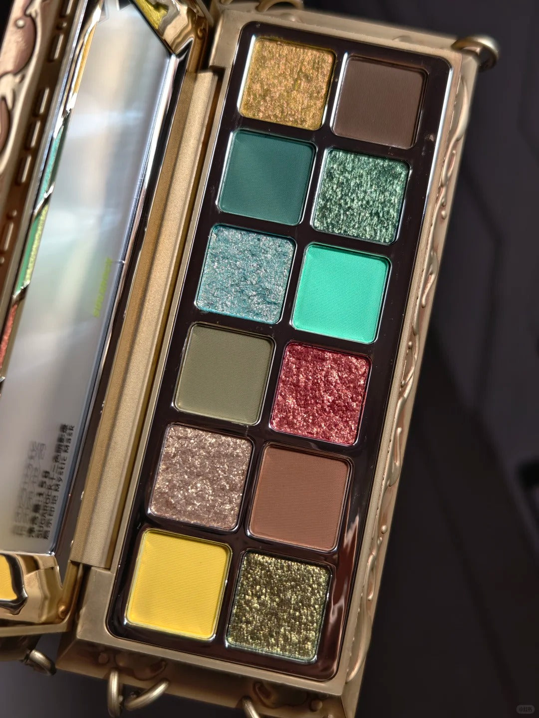 SUGAROCK Mystic Mask 12 Color Eyeshadow Palette T4978