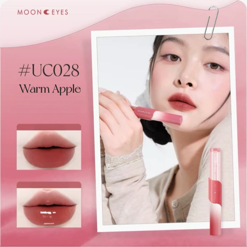 Mooneyes Color Diary Collection Matte & Glossy Double-head Lip Glaze T6028