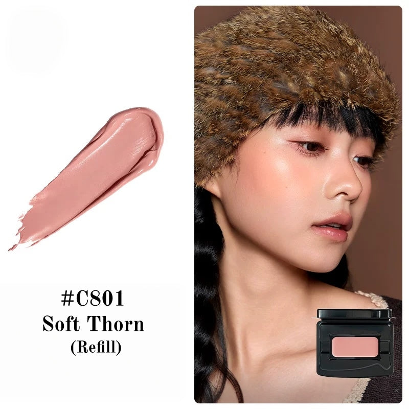 QianYan Cocoa Manor Tales Collection Silky Blusher Cream T6061