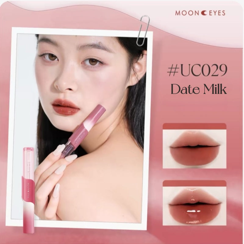 Mooneyes Color Diary Collection Matte & Glossy Double-head Lip Glaze T6028