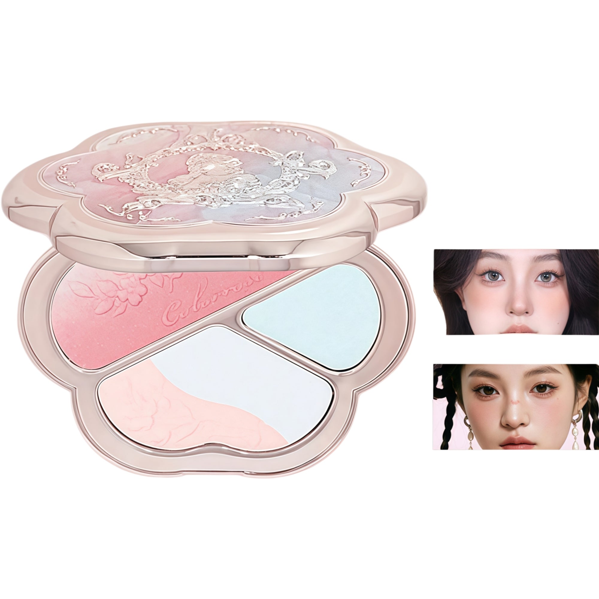 COLORROSE Western Antiques Collection Multi-use Eyeshadow Palette T5587