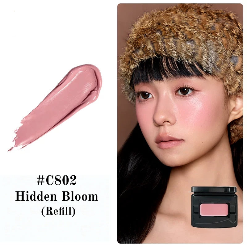 QianYan Cocoa Manor Tales Collection Silky Blusher Cream T6061