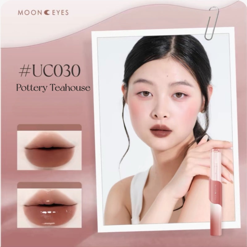 Mooneyes Color Diary Collection Matte & Glossy Double-head Lip Glaze T6028