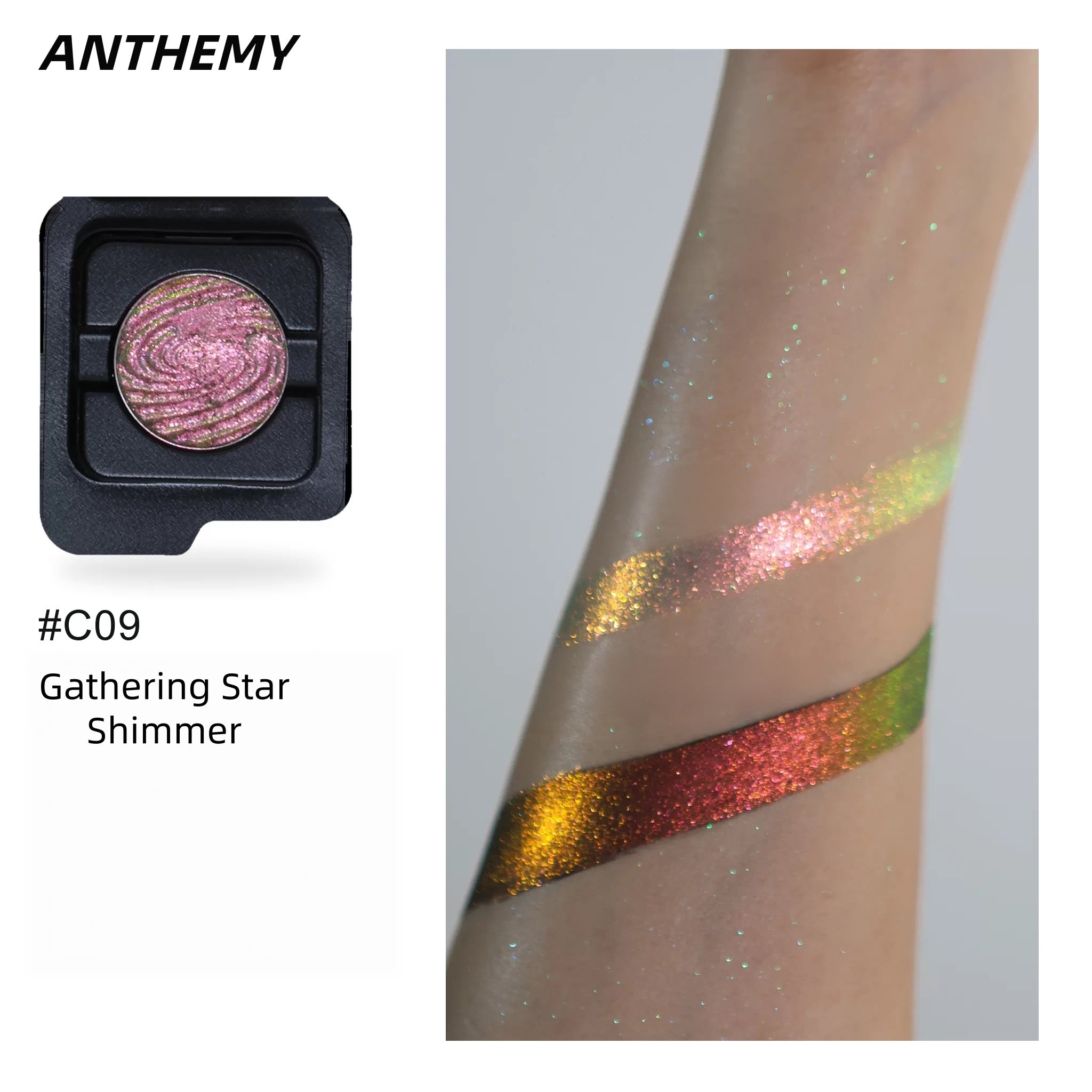 ANTHEWAY Erosion Matrix Collection DIY Eyeshadow Palette T5941