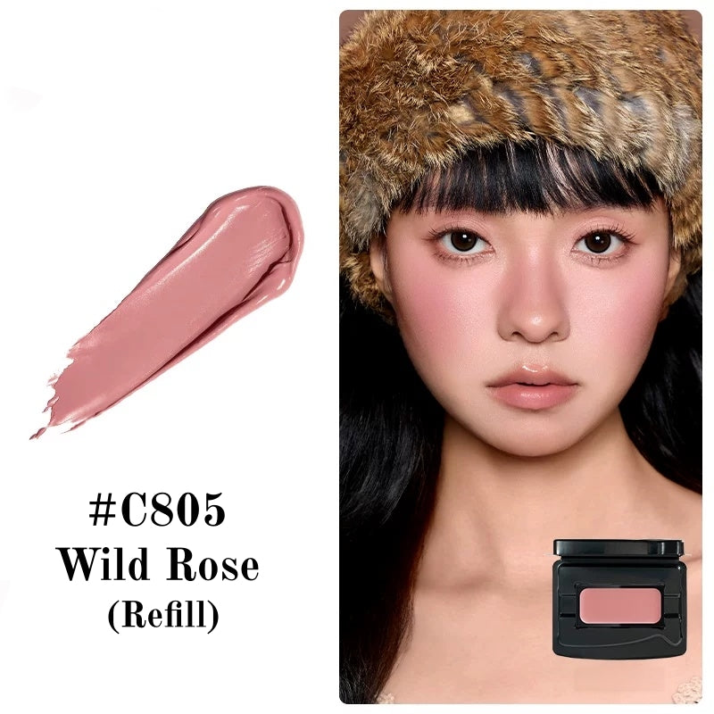 QianYan Cocoa Manor Tales Collection Silky Blusher Cream T6061