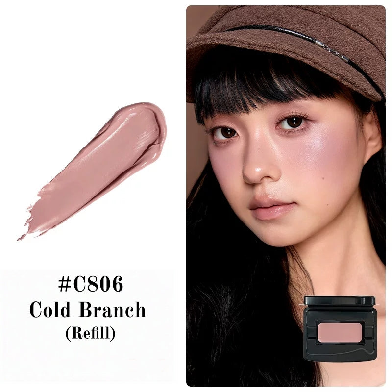 QianYan Cocoa Manor Tales Collection Silky Blusher Cream T6061