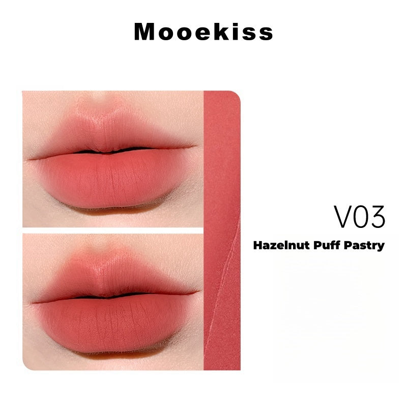 MOOEKISS Long-wear Silky Airy Velvet Matte Lip Mud T4367
