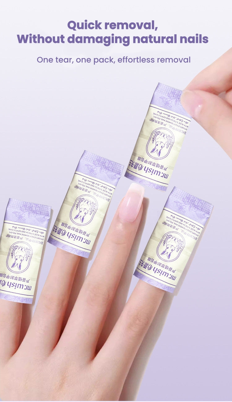 MR.WISH Aloe Extract Nail Remover Pads T5769