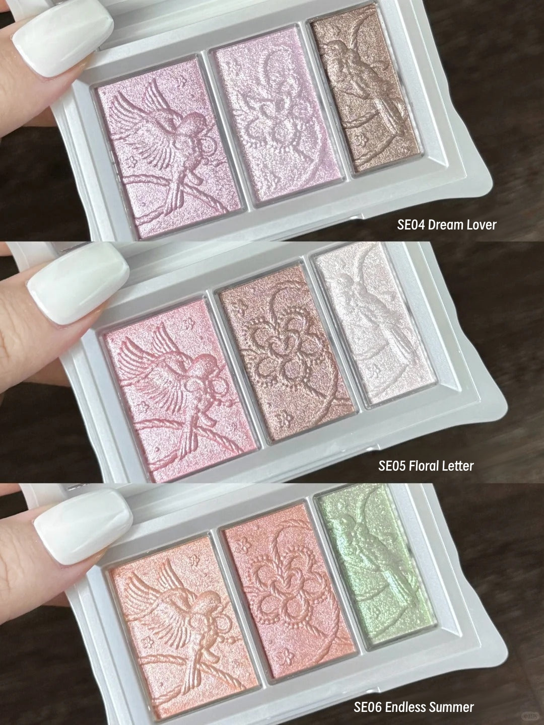 QianYan Pillow Gem Collection Highlighter & Eyeshadow Palette T5980