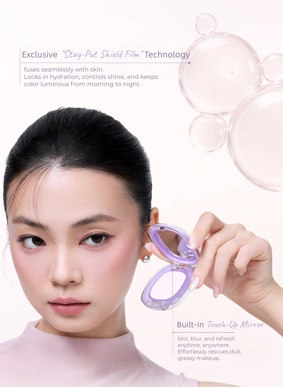 Girls Crush Soft Matte Multi-use Makeup Correct Powder T6044