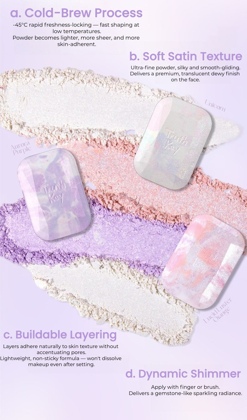 Truth'key Gem Freeze-Dried Highlighter Powder T5794