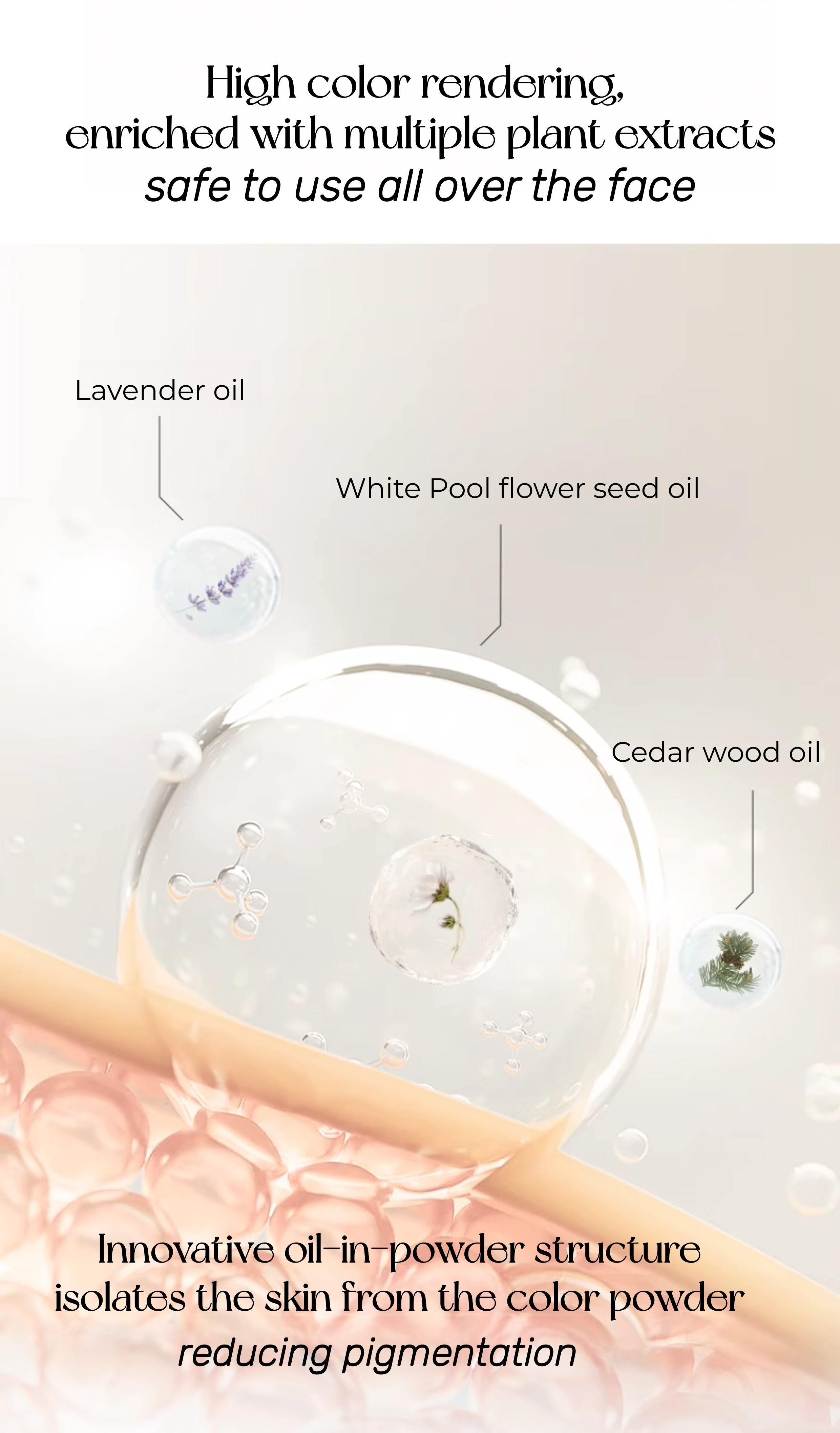 RED CHAMBER Multi-Use Makeup Cream For Blusher & Eyeshadow & Lipstick T5414