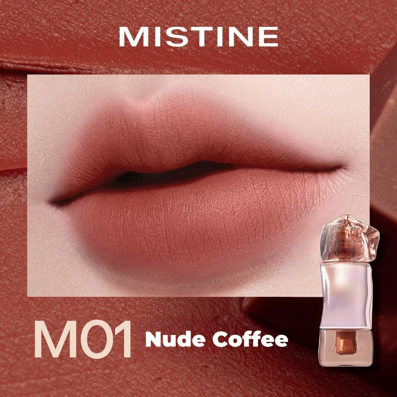 MISTINE Thai Milk Coffee Velvet Matte & Glossy Lip Glaze T4446