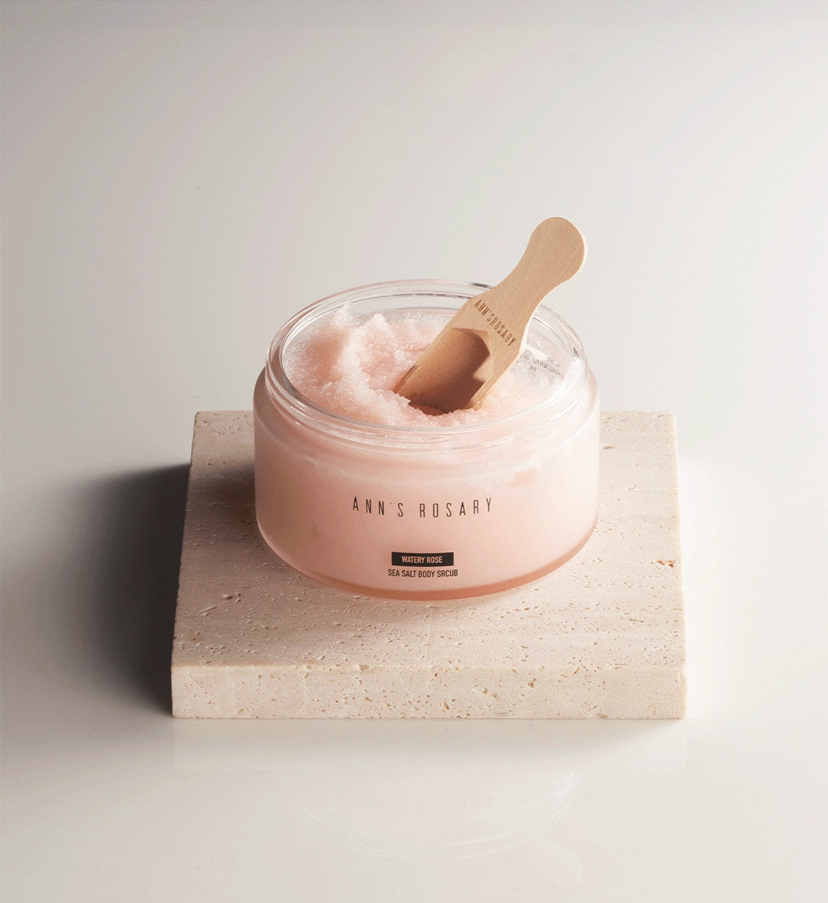 ANN'S ROSARY Watery Rose Sea Salt Body Scrub T5966