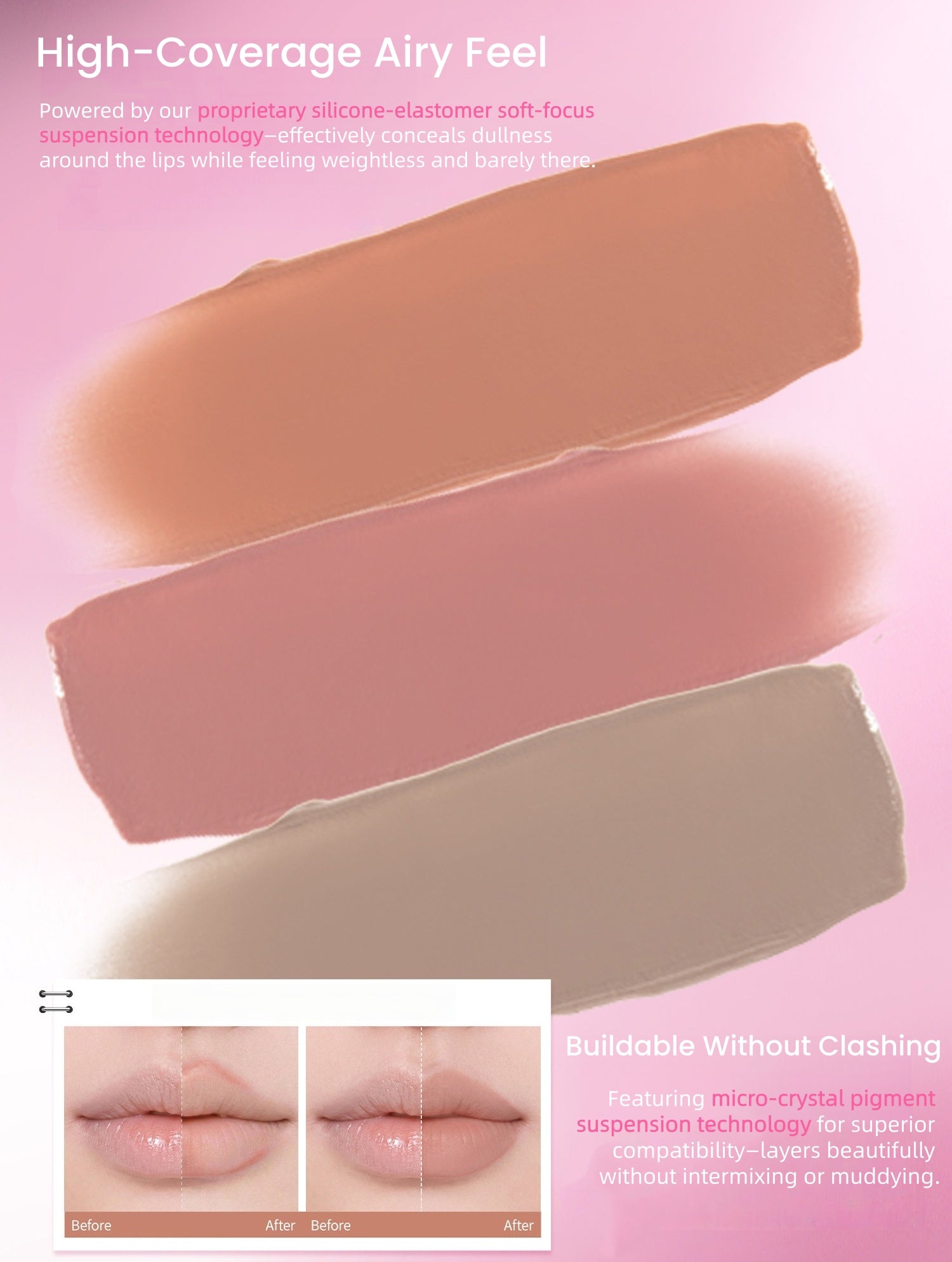 NEIYOU Waterproof Long-wear Liquid Lip Liner T5813