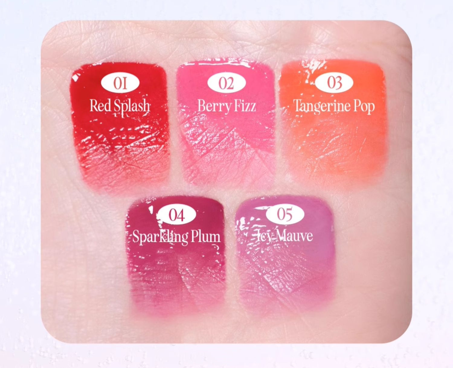 CLIO Long-wear Moisture Glossy Water Soda Lip Tint T4769