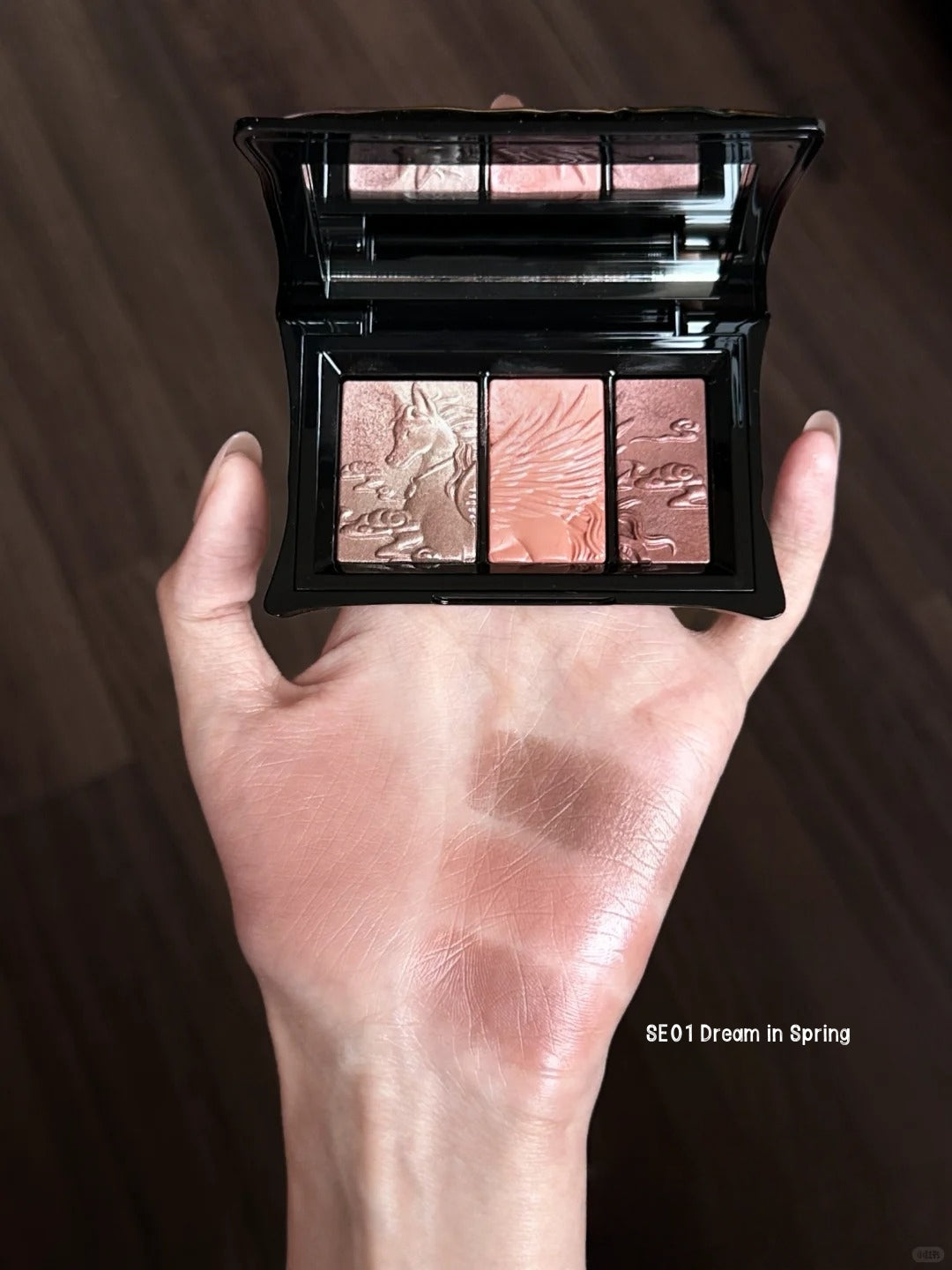 QianYan Pillow Gem Collection Highlighter & Eyeshadow Palette T5549