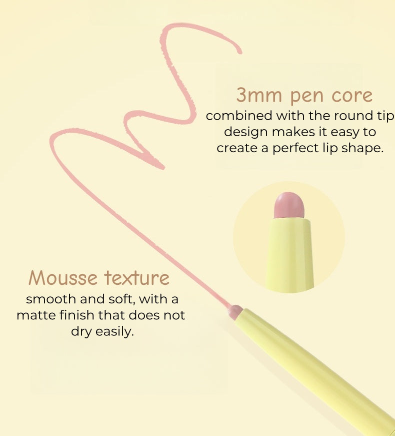 Girls Crush Sunkissed Glow Collection Matte Lip Liner Pen T4726