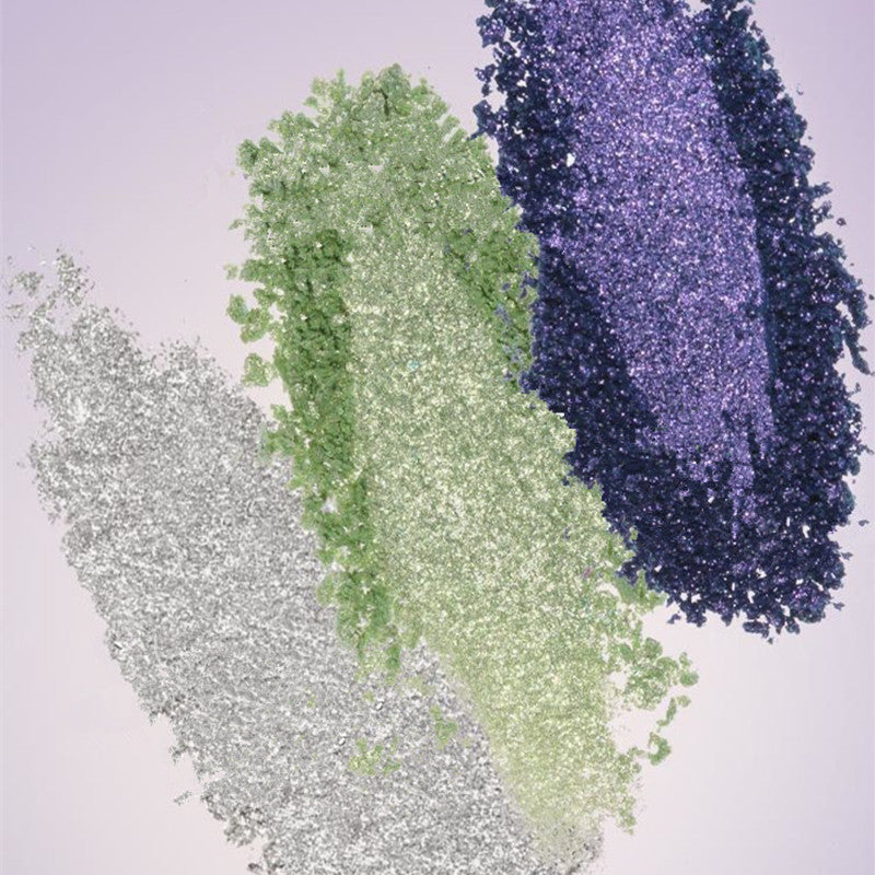 DE'LANCI Love Purple 4-farvet polariseret holografisk øjenskyggepalette T4227