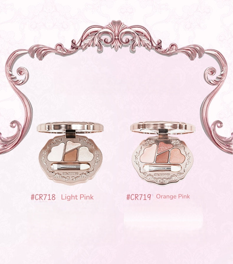 COLORROSE 4-color Vitality Eyeshadow Palette T5583