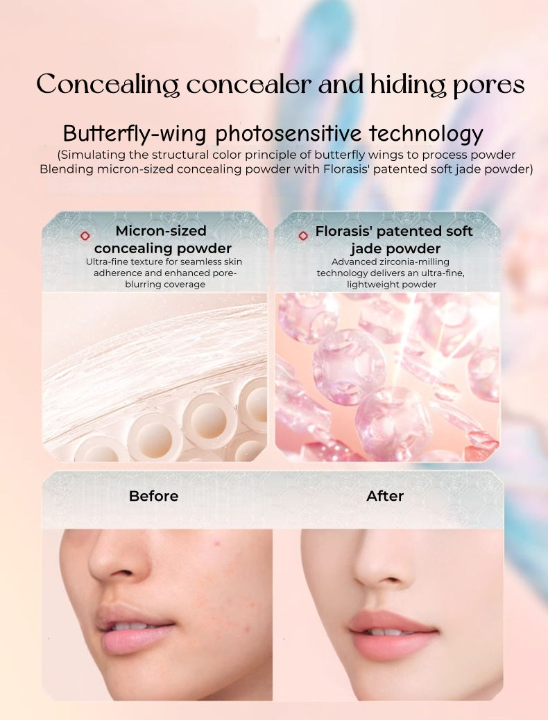 Florasis Long-wear Moist Concealer Air Cushion Foundation T4903