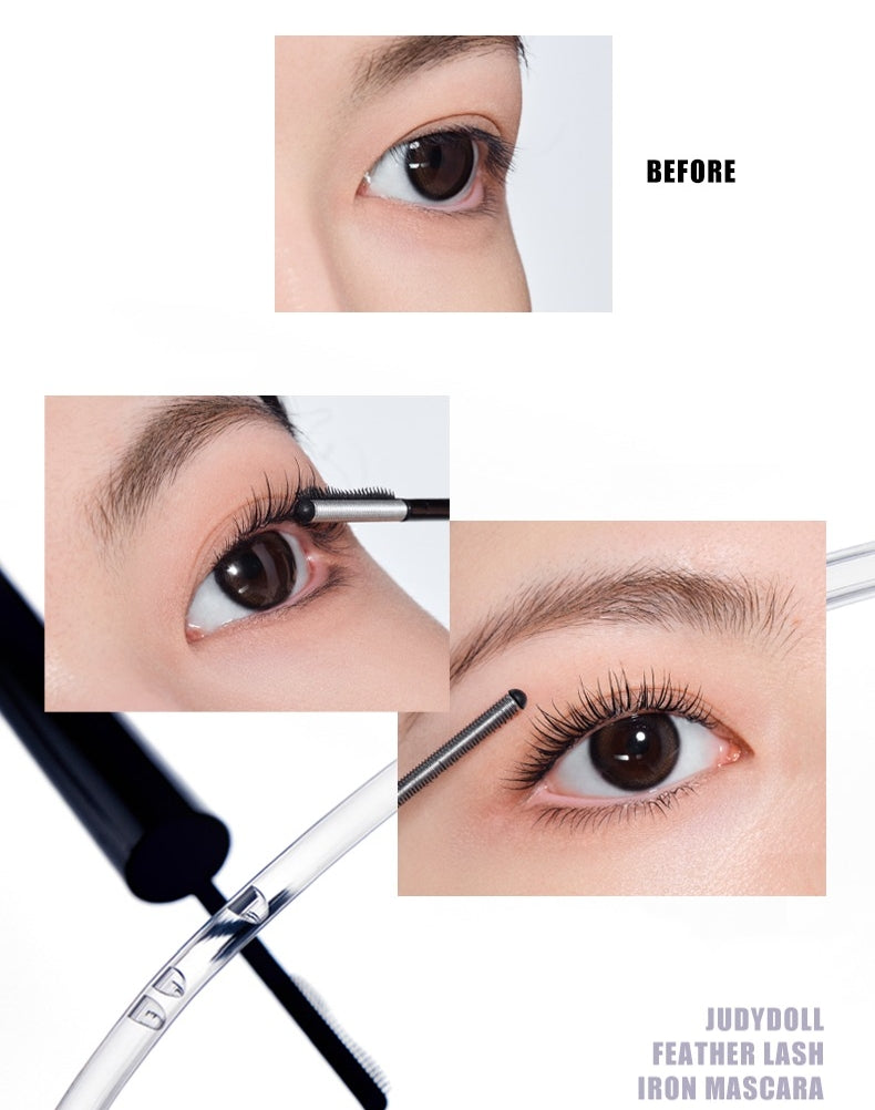JUDYDOLL Waterproof Double-wing Metal Pipe Mascara T5858